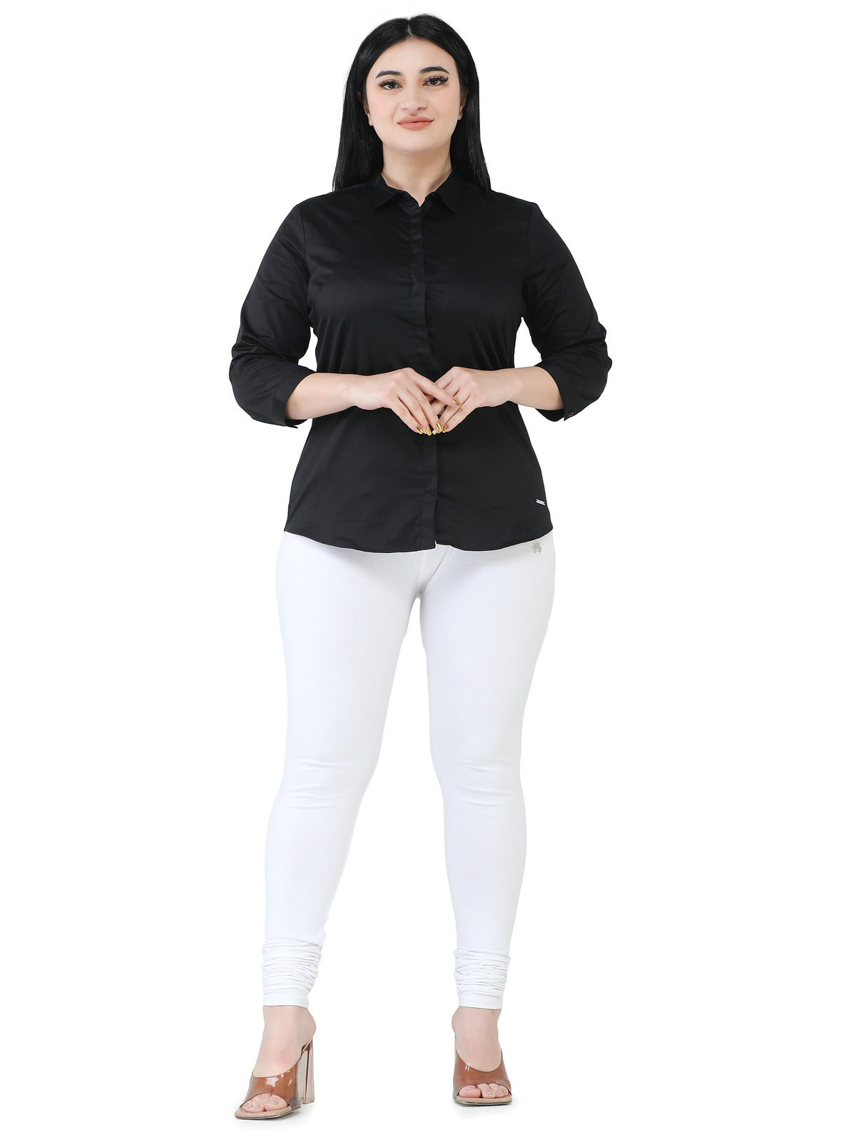 Churidar Leggings Colour No- 01 - White Colour