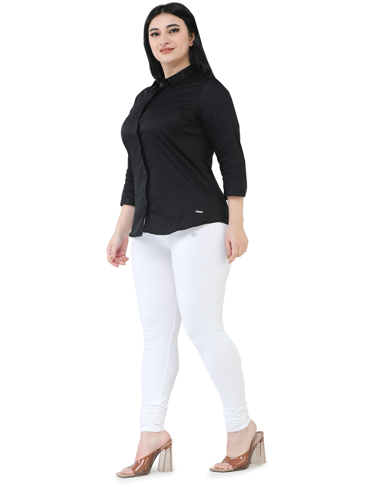 Churidar Leggings Colour No- 01 - White Colour